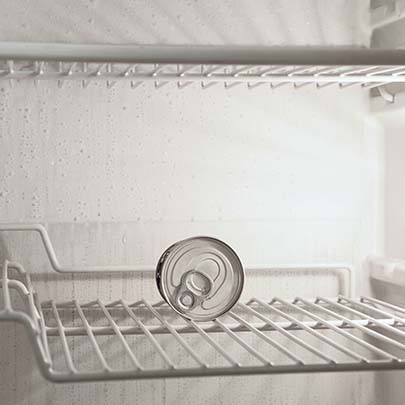 Image to depict moving house checklist items the day in advance. On suggestion is to empty your fridge before you move